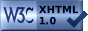 Valid XHTML 1.0 Transitional